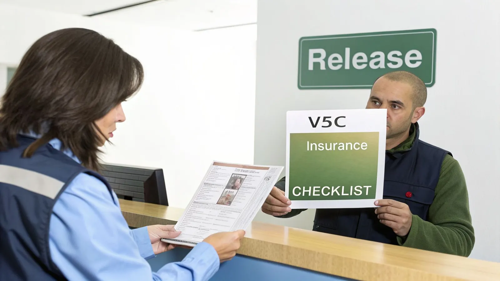 Insurance checklist for release. A Pro Driver's Guide to Police Impounding Vehicles in the UK with Vehicle Cover