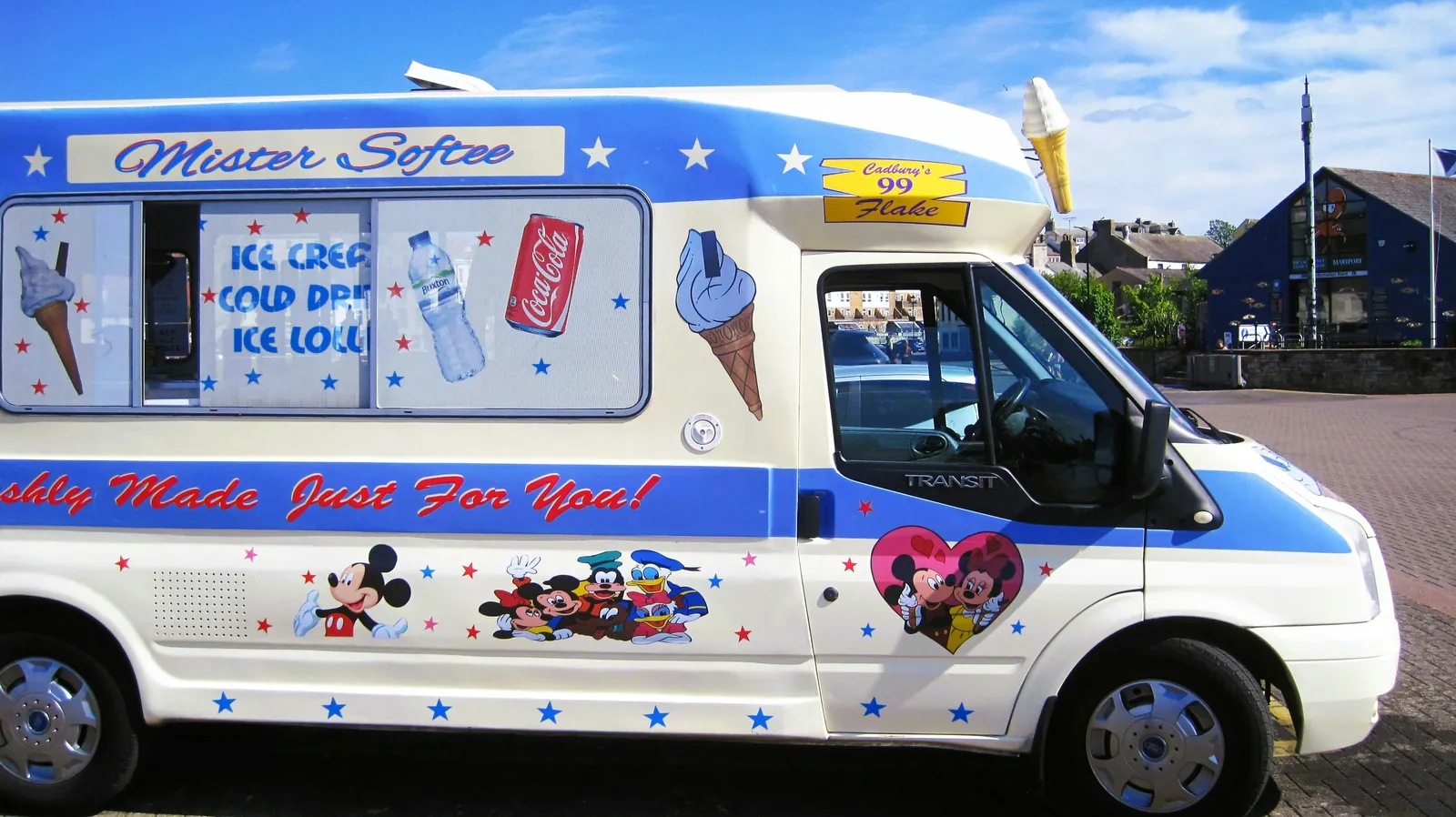 ice cream van - catering van